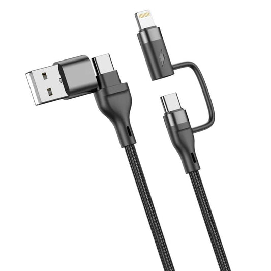 Andowl 60W 4-in-1 Fast Charging Cable