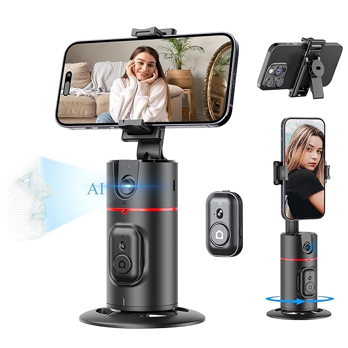 Hands-Free Creativity: Auto Face Tracking Tripod