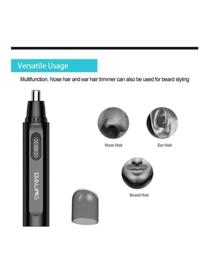 DALING Men's Rechargeable Nose and Ear Hair Trimmer