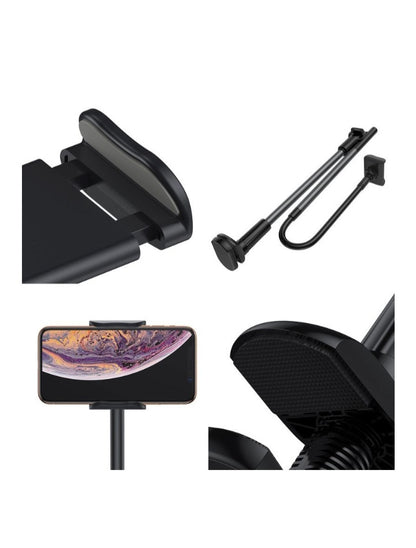 Unlimited Adjustment Lazy Phone Holder Bracket Mount - Black