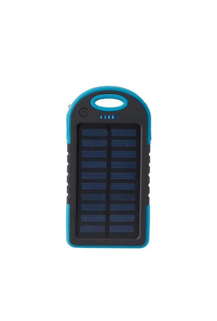 5000mAh Solar Charger Powerbank With Emergency Torch And Carabiner - AL-16