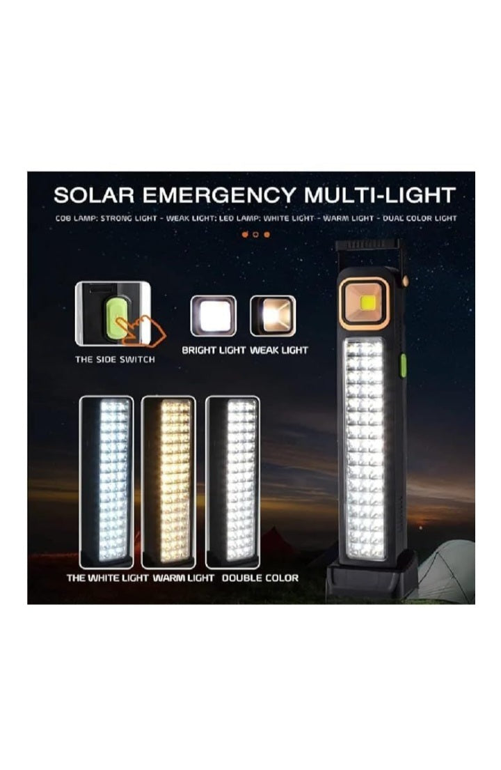 Solar Emergency Charging Light